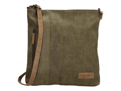 Kabelka přes rameno crossbody Beagles zelená 17595 ModexaStyl (3)