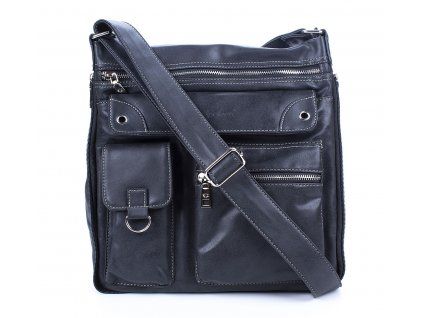 Praktická crossbody kabelka přes rameno černá Jennifer Jones 3427 2 ModexaStyl (2)