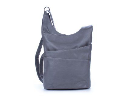 Stylová kabelka přes rameno crossbody šedá Jennifer Jones 3146 ModexaStyl (8)