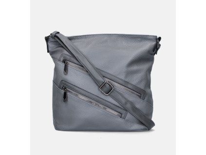 Kabelka přes rameno crossbody Maria C šedá MC909 ModexaStyl (2)