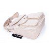 Lehká volnočasová kabelka přes rameno crossbody béžová bag Street 2221 BG ModexaStyl (9)