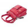 Lehká volnočasová kabelka přes rameno crossbody červená bag Street 2221 ModexaStyl (6)