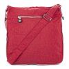 Lehká volnočasová kabelka přes rameno crossbody červená bag Street 2221 ModexaStyl (8)