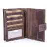 Velké kožené pouzdro na karty a doklady Vintage hnědé J Jones 5494 ModexaStyl (1)
