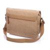 Stylová pánská taška přes rameno Canvas J Jones 4555 2 hnědá ModexaStyl (7)