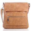 Crossbody kabelka přes rameno Bag Street 3423 ModexaStyl černá hnědá šedá modrá koňaková 1