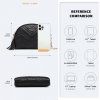 Stylová crossbody kabelka přes rameno černá Miss Lulu LB2236 BK ModexaStyl (10)