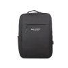 Unisex batoh s kapsou na notebook černý Bag Street 4101 BK ModexaStyl (3)