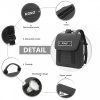 Volnočasový nepromokavý batoh černý Kono EQ2327 BK ModexaStyl (6)
