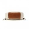 Malá náprsní crossbody kabelka béžová s hnědou Miss Lulu LB2356 BG BN ModexaStyl (4)