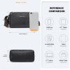 Stylová crossbody kabelka přes rameno černá Miss Lulu L2310 BK ModexaStyl (7)
