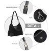 Stylová kabelka přes rameno černá Miss Lulu LD2364 BK ModexaStyl (5)