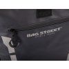 Velký nepromokavý trekingový sportovní batoh černý Bag Street s rolovací klopou 4105 ModexaStyl (1)