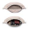 Stylová dámská crossbody ledvinka béžová Jennifer Jones 3153 BG ModexaStyl (4)