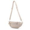 Stylová dámská crossbody ledvinka béžová Jennifer Jones 3153 BG ModexaStyl (5)