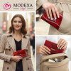 Dámská kožená peněženka Jennifer Jones 5245 14 červená ModexaStyl (7)